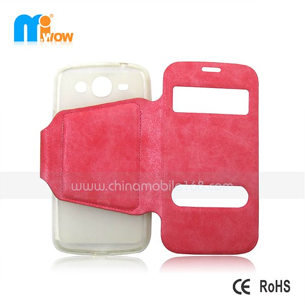 for samsung i9152 leather case
