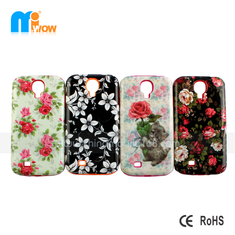 PC+TPU mobile phone case for Iphone 5c and Samsung I9500 S4 Note3