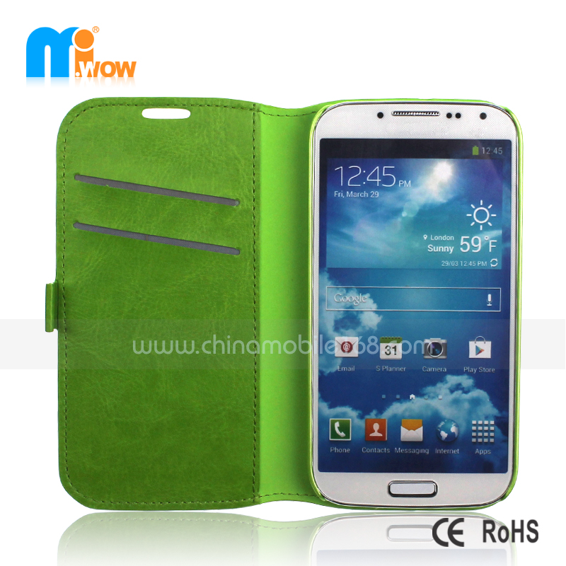 PC+TPU mobile phone flip case for Samsung S4 I9500