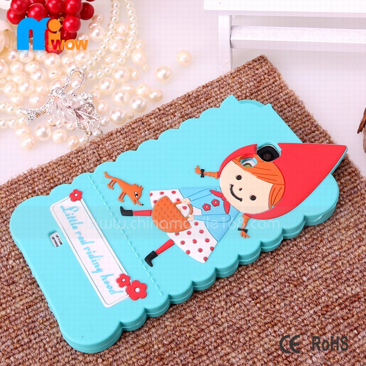3D cartoon silicon covers samsung galaxy S4 cellphone accessories