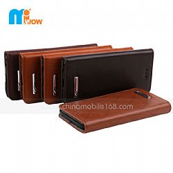 High Grade Faux Leather Business Magnetic Stand Wallet Card Holder Flip Case For Iphone 6