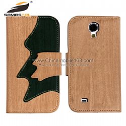 Decorated Flip Mobile Phone Leather Phone Cases with Credit Cards Slots