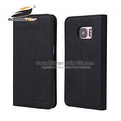 Retro Flip PU Leather Case Card Holder Case For Samsung Galaxy S7