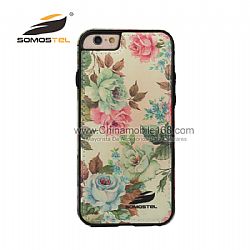 Hot Sales Accessories Full Protective Painted Cover PU Leather Case For iPhone