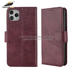 Premium PU leather case with 2 card slots for iPhone12