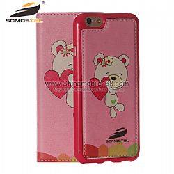 Cubs 2 in 1 Separable Removable Magnetic Leather Cell Case Wholesale