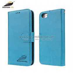 Hot sale thin flip cover leather case for Samsung Note8/S8