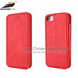 Hot sale seashell series flip cover with strong magnetic for Iphone/Samsung