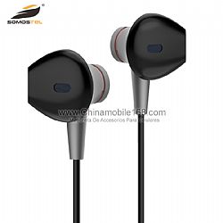 SMS-CJ05 Black Stereo Sound In-Ear Headphone With 3.5mm Autio Jack