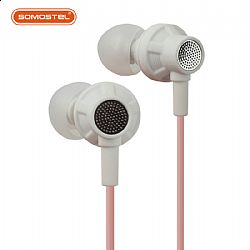 K09 I-shaped 3.5mm interface earphones with remote control and microphone