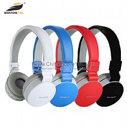 MS881 foldable wireless bluetooth headphone with four-hole speaker