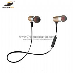Buena calidad auriculares inalámbricos BT 4.2 para deporte