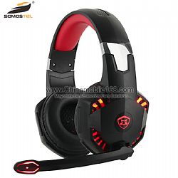 Hot selling PS4 gaming headset with LED light for PC/Mac/Nintendo Switch