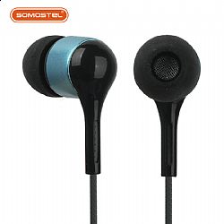 K10 I-shaped 3.5mm interface earphones with remote control and microphone