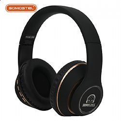 New Gradient color wireless headset with LED light/FM/TF card/radios/call function