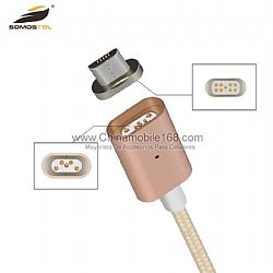 Wholesale High quality Automatic Adsorption usb cable magnetic Charge For Android Phones