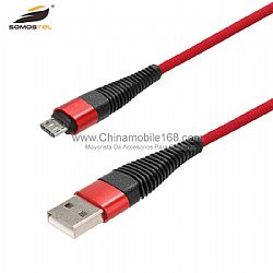 OEM long SR tough nylon braided sync data cable