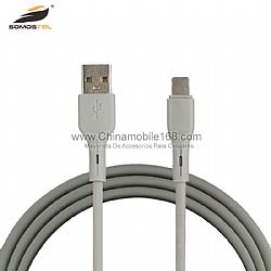 Conector de cable de datos USB de material flexible de TPE para telefonos moviles