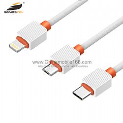 Excellent quality premium PVC material fast charge and quick transmission usb data cable