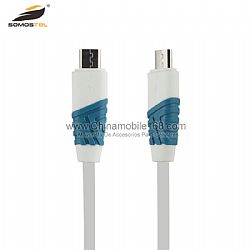 Cable USB-A TPE elástico de armadura series para iPhone, Type-c, android