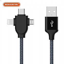 3 in1 USB fast charging data cable