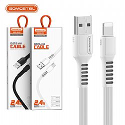 Cable USB de datos de diseño de dibujo 2.4A
