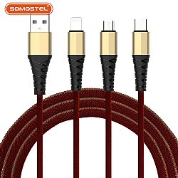 Metal Braid USB Charging and Data Cable