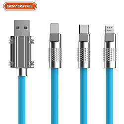 Mechanical Housing Fast Charging USB Cable