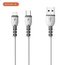 2.1A Dual Color Fast Charging USB Cable