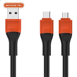 Dual Color TPE 6.0 Charging and Data Cable