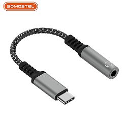 Type-C to 3.5MM Aluminum Alloy Audlio Adapter Cable