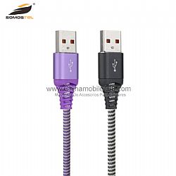 High performance USB cables with zebra texture for V8/I5/Type-C