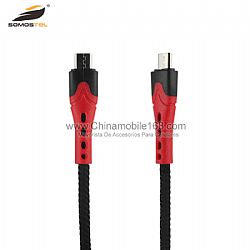 Cable USB-A trenzado de nailon de carga de 2,4 A