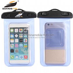 Hot Sale Universal Cell Phone Waterproof Bags Wholesale Blue 4-4.7 inch