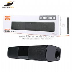 H330 portable TV speaker with 3D stereo sound with black bluetooth