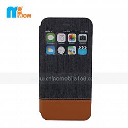 New TPU+Cloth flip leather case for iphone 6G