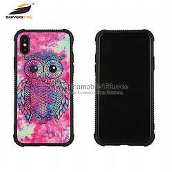 Hot sale TPU+PC glass protector case with beautiful design