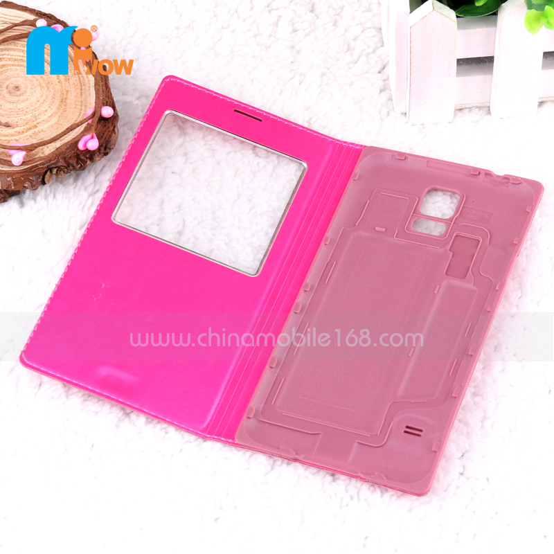mobile phone leather cases for samsung galaxy S5