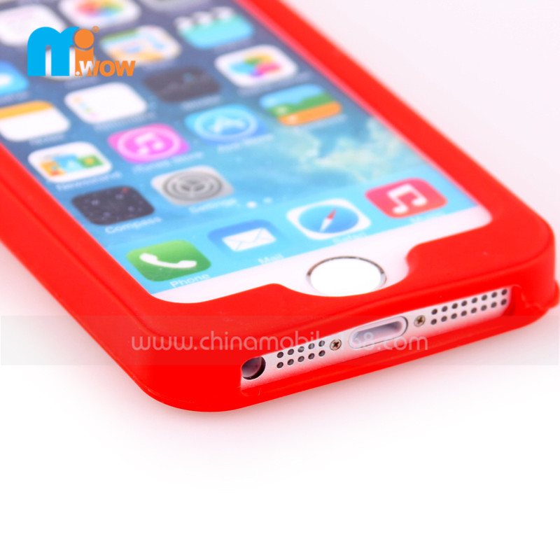 silicon bumper for iphone 5S