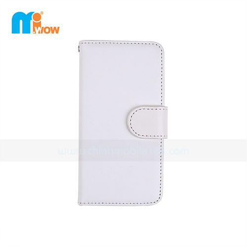 White Wallet Case For iPhone 6 Plus