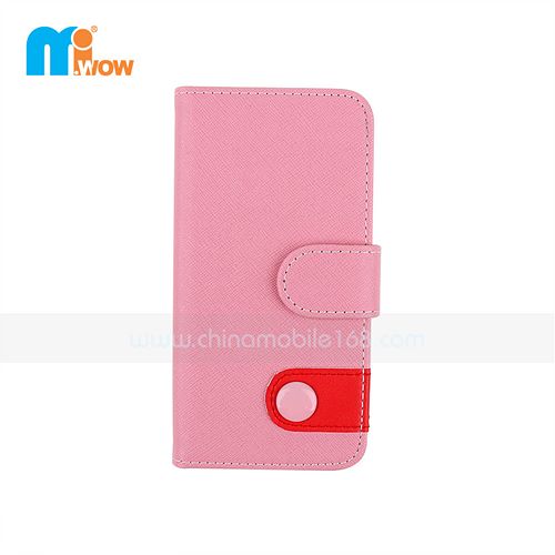 Pink Faux Leather Wallet Iphone 6 Case