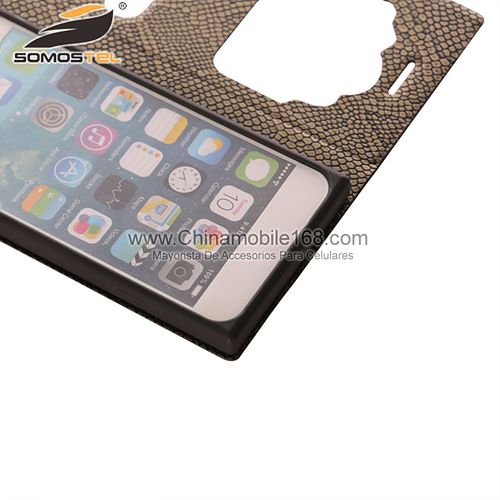window view flip stand phone case wholesale