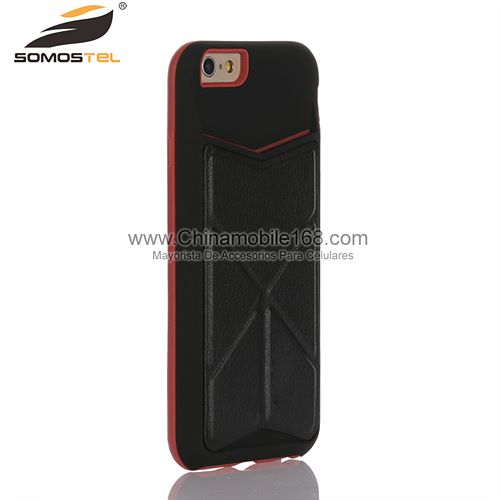 flip stand cell phone case for iPhone 6