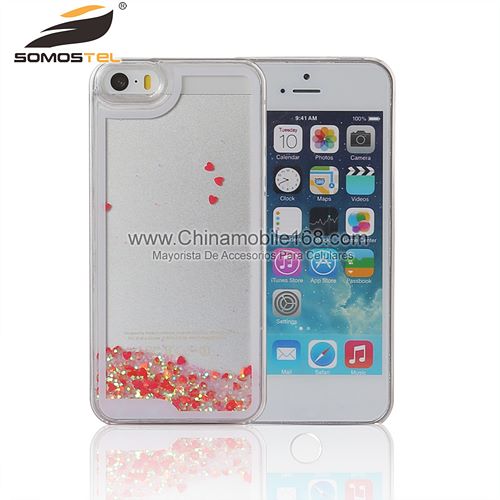 Quicksand and liquid Heart for iPhone 5s Wholesale