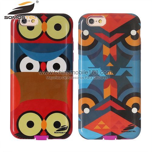 owl 2 in 1 protector cell phone case