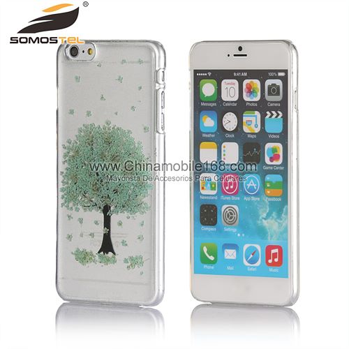 Life tree real pressed flowers phone case