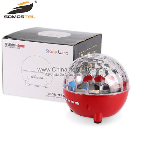 Circular Super LED Stage Light Bluetooth Speaker