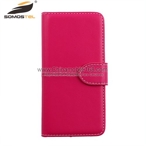 Filp stand leather case with card