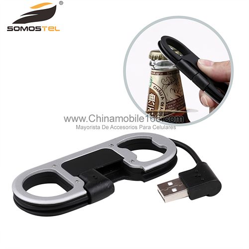 USB Data Cable with Bottle Opener