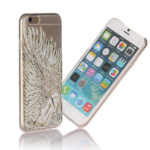 Painted Angel Wings Sexy Woman Cover Case